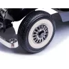 LEAN CARS Electric Ride On Car Mercedes 540K Classic Premium LED Lights MP3 Black