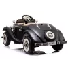 LEAN CARS Electric Ride On Car Mercedes 540K Classic Premium LED Lights MP3 Black