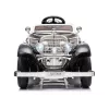 LEAN CARS Electric Ride On Car Mercedes 540K Classic Premium LED Lights MP3 Black