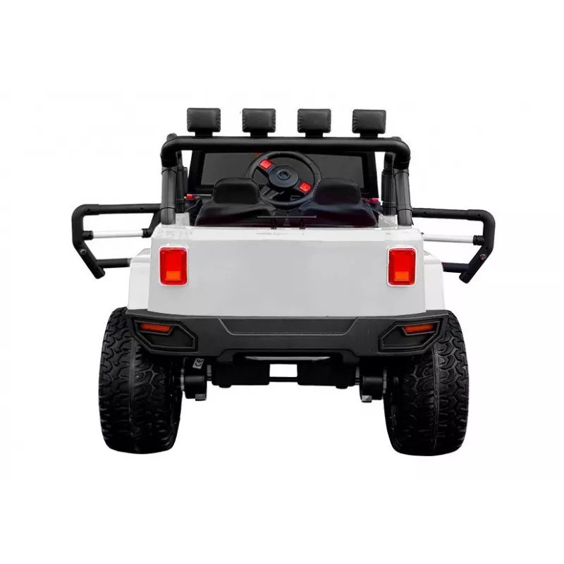 LEAN CARS Electric Ride On Car WXE-1688 4x4 White