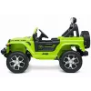 LEAN CARS Electric Ride On Jeep Rubicon 4x4 Green