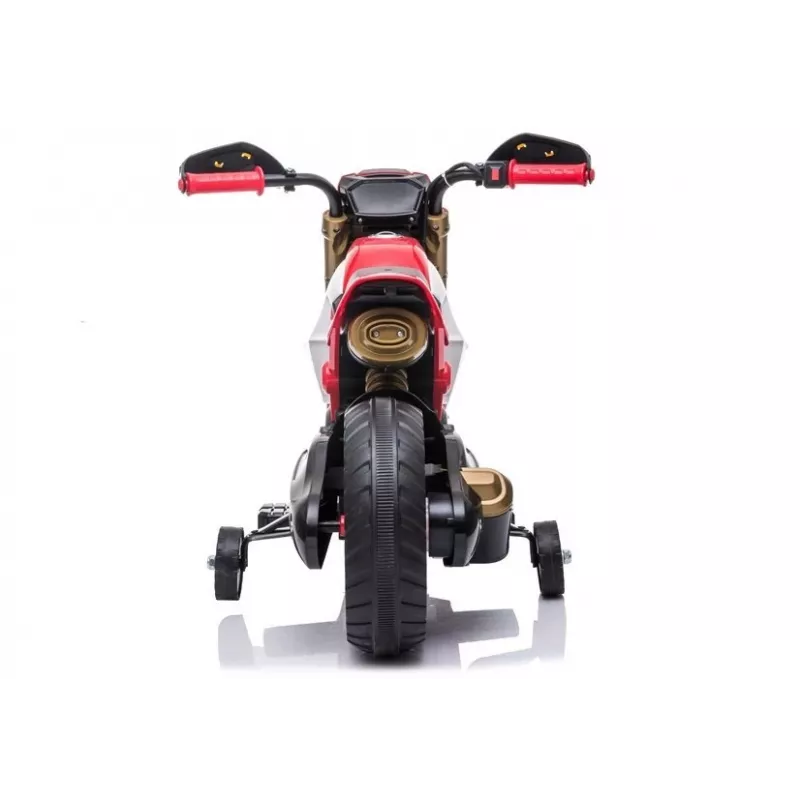 LEAN CARS Electric Ride-On Motorbike TR1909 Red