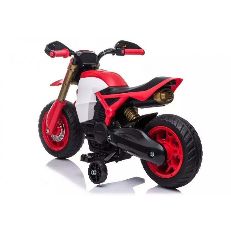 LEAN CARS Electric Ride-On Motorbike TR1909 Red