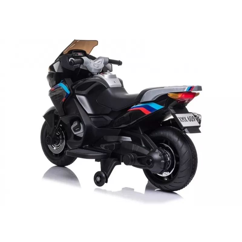 LEAN CARS Electric Ride-On Motorbike XMX609 Black