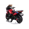 LEAN CARS Electric Ride-On Motorbike XMX609 Red with MP3 and LED Lights