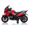 LEAN CARS Electric Ride-On Motorbike XMX609 Red with MP3 and LED Lights