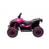 LEAN CARS Electric Ride-On Quad HL568 Pink – 12V 2x30W Kids ATV with Music, LED Lights, 30 kg Capacity
