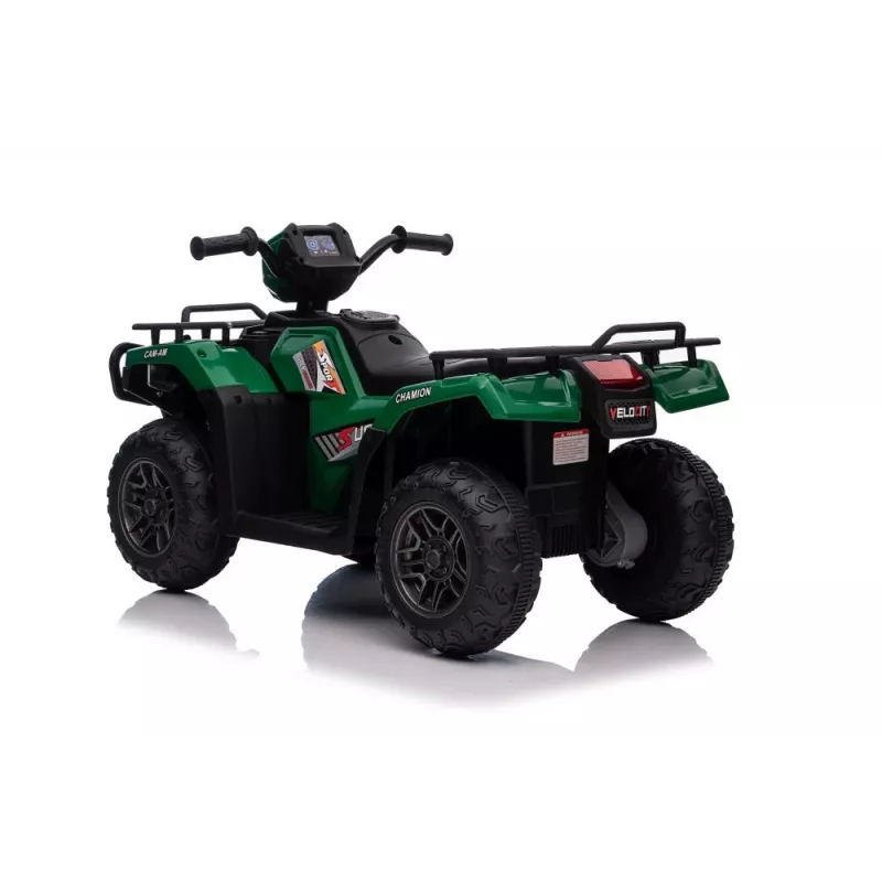 LEAN CARS Electric Ride-On Quad JC915 Green – 12V, 2x35W, Children's Quad Bike