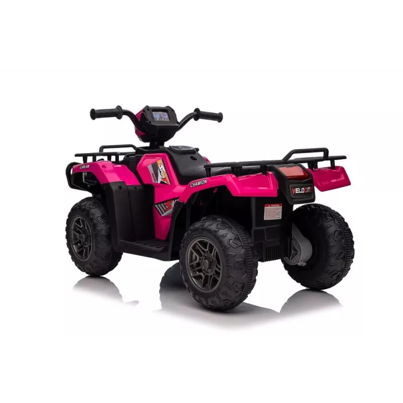 LEAN CARS Electric Ride-On Quad JC915 Pink