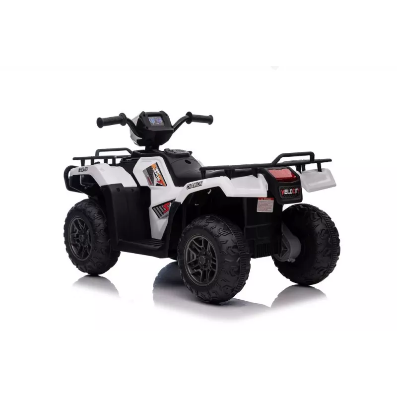 LEAN CARS Electric Ride-On Quad JC915 White