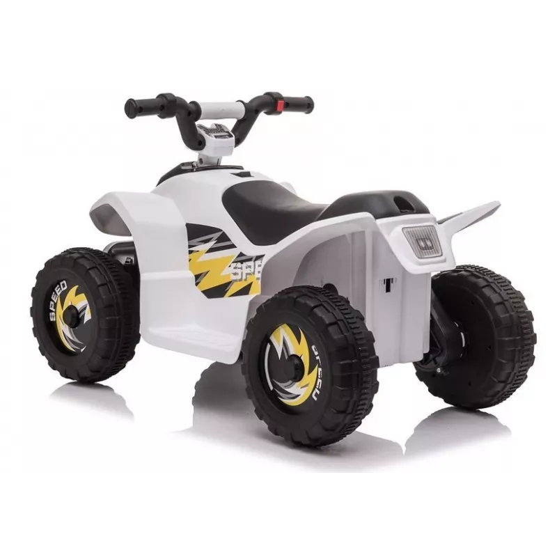 LEAN CARS Electric Ride On Quad XMX612 White