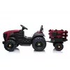 LEAN CARS Electric Ride On Tractor with Trailer BDM0925 Red