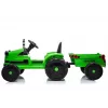 LEAN CARS Electric Ride-On Tractor with Trailer CH9959 Green