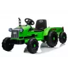 LEAN CARS Electric Ride-On Tractor with Trailer CH9959 Green