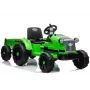 LEAN CARS Electric Ride-On Tractor with Trailer CH9959 Green
