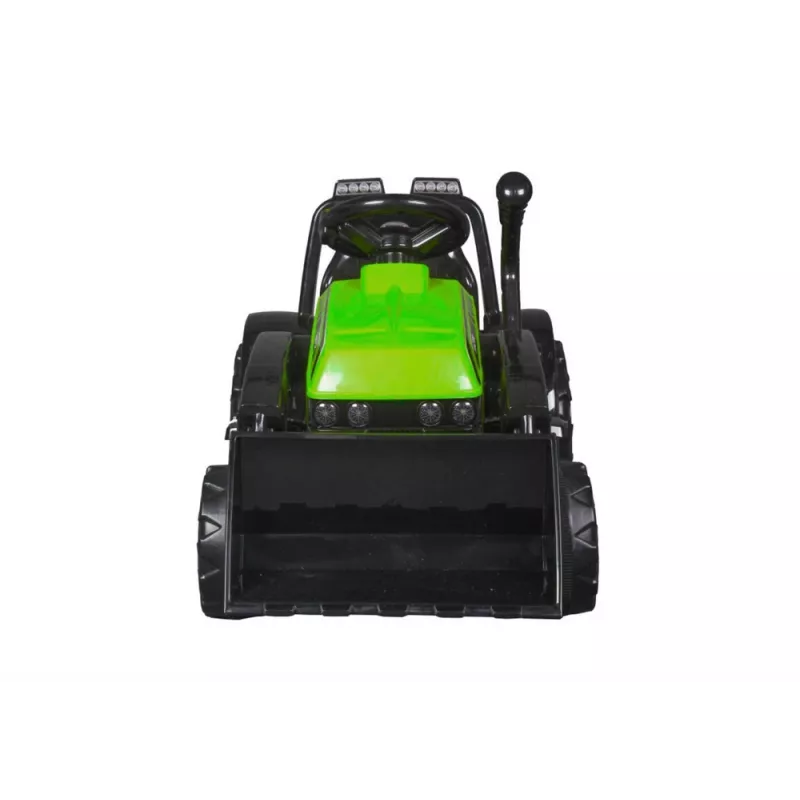 LEAN CARS Electric Ride On Tractor ZP1001B Green with Bucket Horn 15140