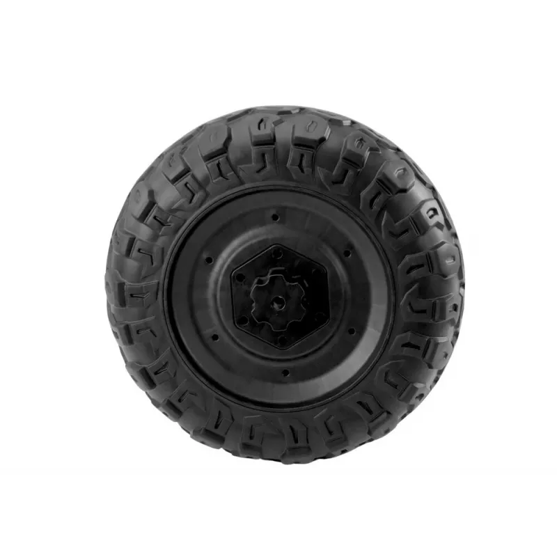 LEAN CARS EVA Wheel A032 - 10 Inch Solid Foam Replacement Wheel for Stroller/Pram, 45mm Width, Black