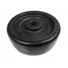 LEAN CARS Front Wheel for Gokart SX1968 - 220mm EVA Foam Tire, ABS Rim, Black