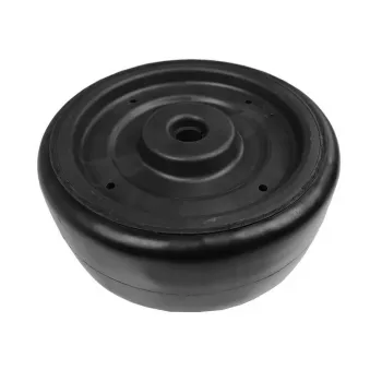 LEAN CARS Front Wheel for Gokart SX1968 - 220mm EVA Foam Tire, ABS Rim, Black
