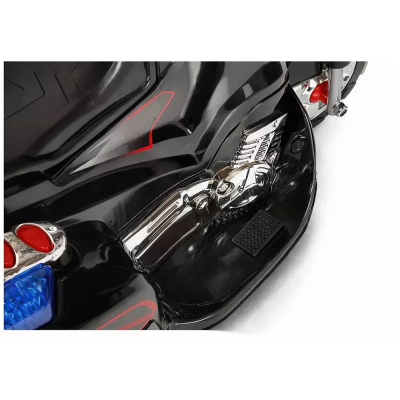 LEAN CARS HC8051 Black Electric Ride On Motorcycle