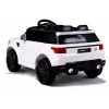 LEAN CARS HL1638 Electric Ride On Car for Kids - White, 12V Battery Powered, Parent Remote Control, MP3, LED Lights, EVA Wheels
