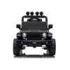 LEAN CARS Jeep Rubicon DK-JWR558 24V Battery-Powered Ride-On Car for Kids, Black