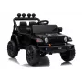 LEAN CARS Jeep Rubicon DK-JWR558 24V Battery-Powered Ride-On Car for Kids, Black