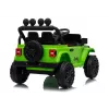 LEAN CARS Jeep Rubicon DK-JWR558 24V Green Battery-Powered Ride-On Vehicle