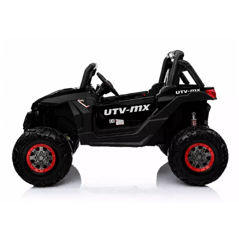 LEAN CARS Jeep XMX603 Electric Ride On Car - Black with MP4