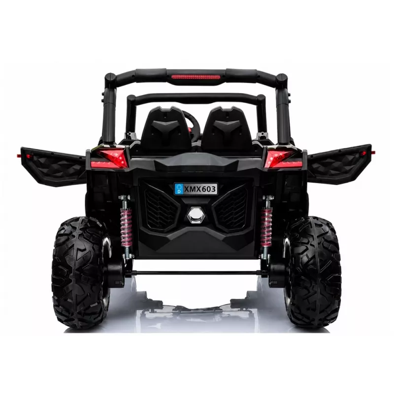 LEAN CARS Jeep XMX603 Electric Ride On Car - White with MP4