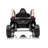 LEAN CARS Kawasaki JS330 24V 5Ah Battery Car Black and Beige