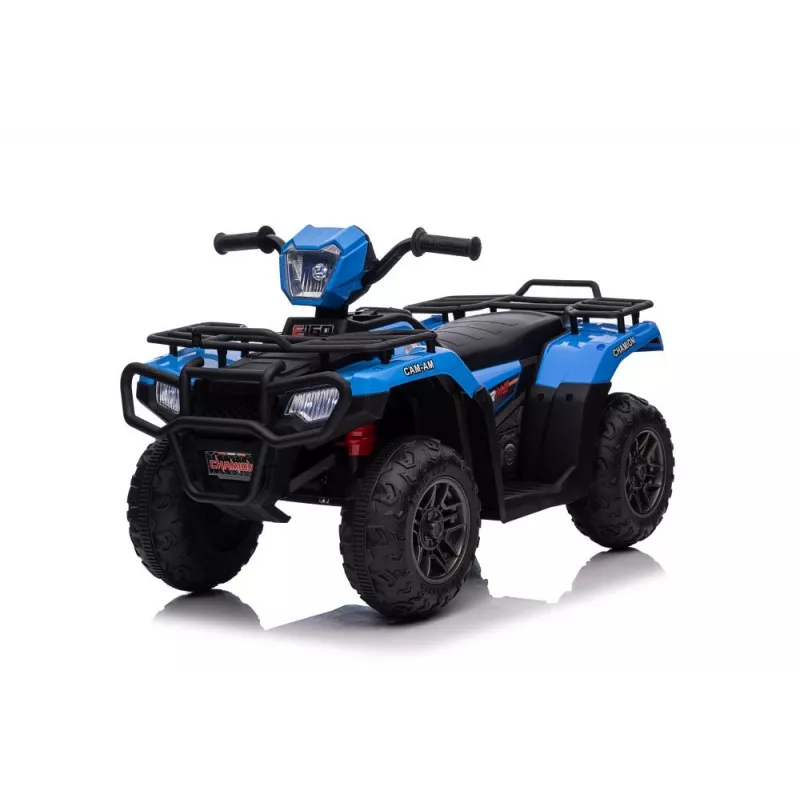 LEAN CARS Kids Electric Quad Bike JC915 Blue – 12V, 2x35W, EVA Wheels