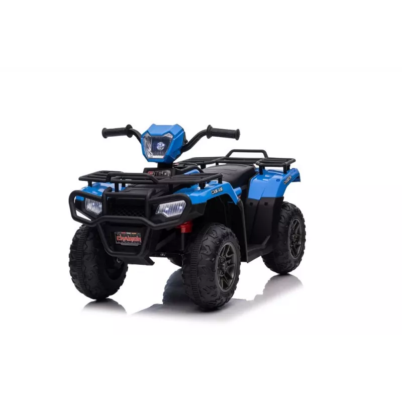 LEAN CARS Kids Electric Quad Bike JC915 Blue – 12V, 2x35W, EVA Wheels