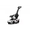 LEAN CARS Lamborghini QLS-996T Ride-On Push Car with Pusher Handle – White
