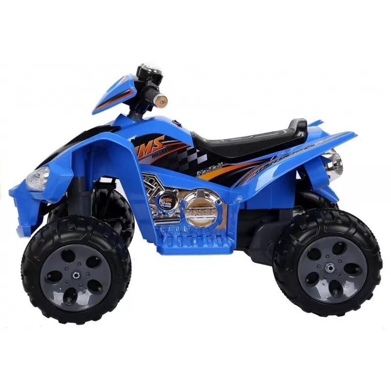 LEAN CARS Medium Quad Blue - Electric Ride On Vehicle