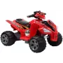 LEAN CARS Medium Quad Red - Electric Ride On Vehicle