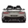 LEAN CARS Mercedes-AMG GT63 DK 24V Light Gray Battery-Powered Ride-On Vehicle