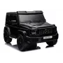 LEAN CARS Mercedes G63 XXL MP4 24V 4x4 Black Ride-On Car with Remote Control