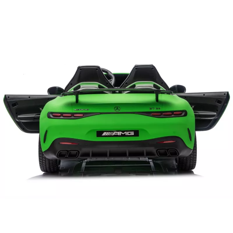LEAN CARS Mercedes GT63 AMG DK-GT63 24V LCD Matte Green Battery Car