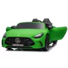 LEAN CARS Mercedes GT63 AMG DKGT63 24V Quiet Engine Matte Green Battery Car