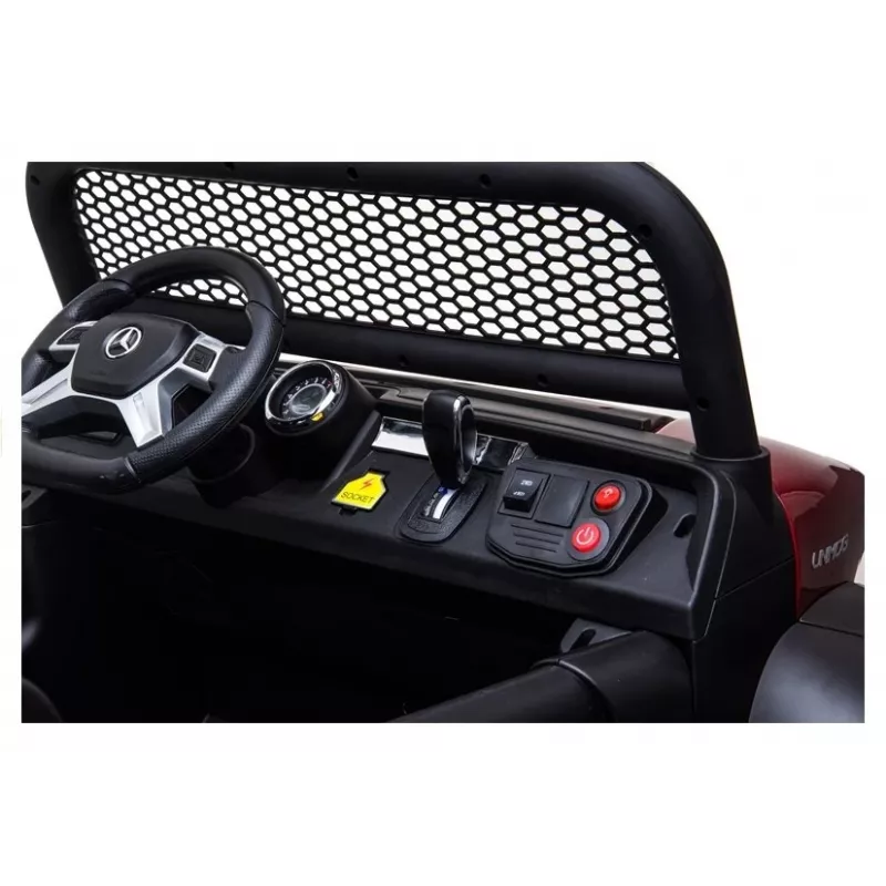 LEAN CARS Mercedes Unimog 12V Electric Ride-On Car Green