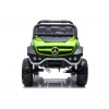LEAN CARS Mercedes Unimog 12V Electric Ride-On Car Green