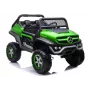 LEAN CARS Mercedes Unimog 12V Electric Ride-On Car Green