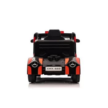 LEAN CARS Mercedes XMX622 Red Ride-On Truck with LED Lights