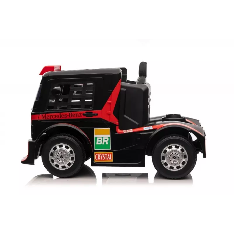 LEAN CARS Mercedes XMX622 Red Ride-On Truck with LED Lights