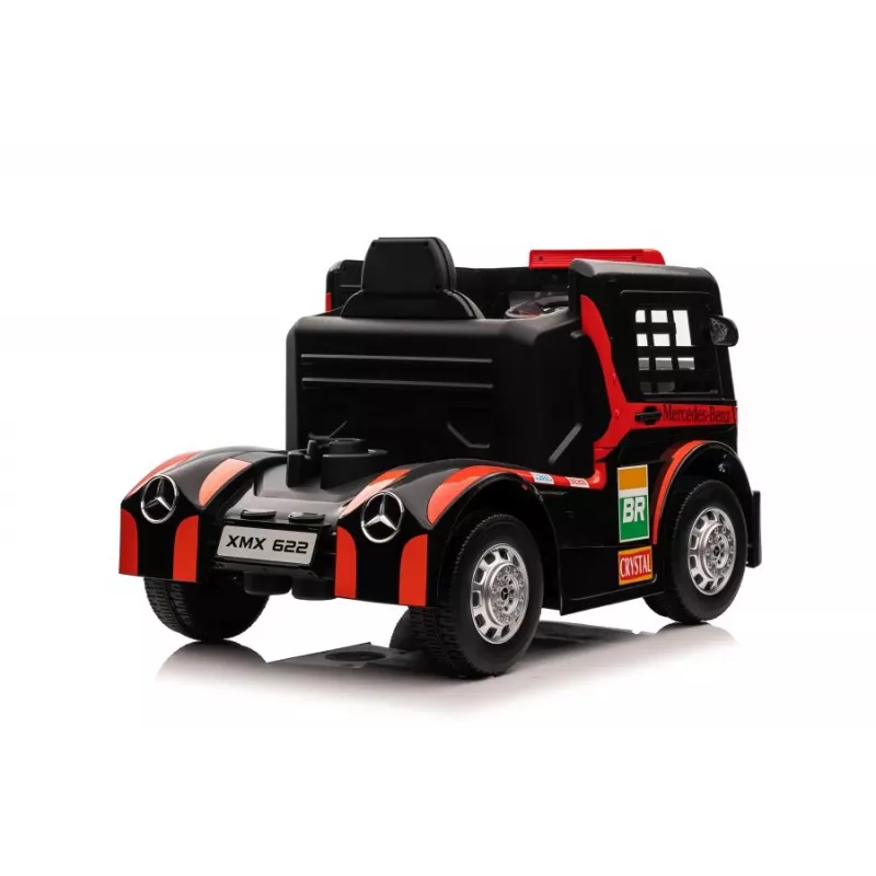 LEAN CARS Mercedes XMX622 Red Ride-On Truck with LED Lights