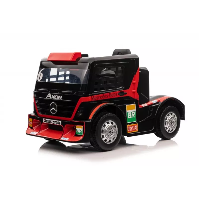 LEAN CARS Mercedes XMX622 Red Ride-On Truck with LED Lights