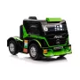 LEAN CARS Mercedes XMX622 Truck with Battery LED Lights Pilot Green