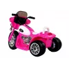 LEAN CARS Pink Electric Ride On Motorcycle JT568 for Kids with LED Lights
