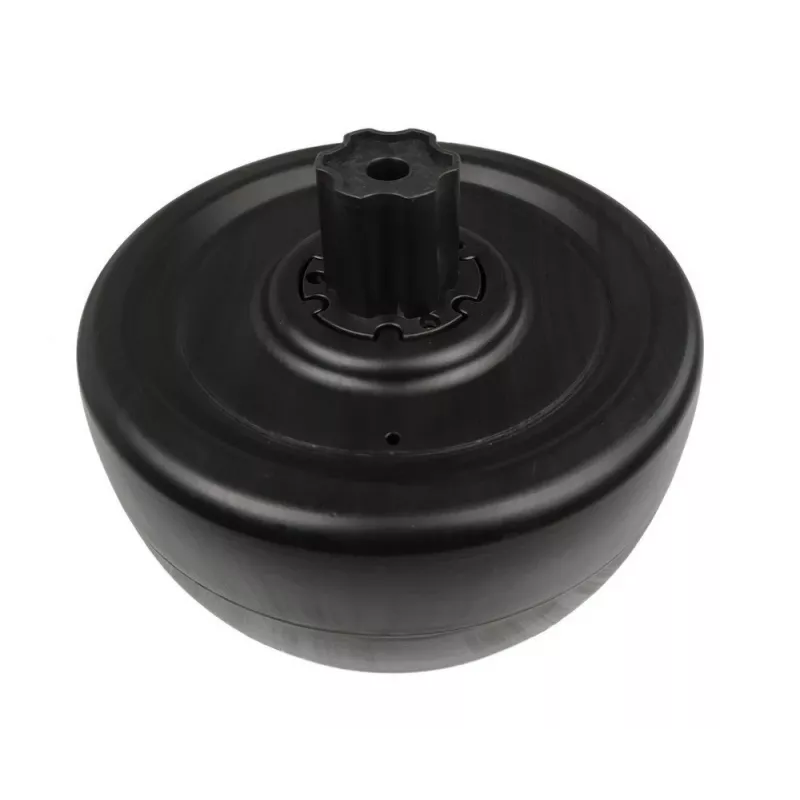 LEAN CARS Rear Wheel for Go Kart SX1968 - 250mm EVA Foam Replacement Wheel (Black)